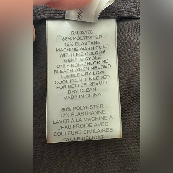 NEW ELIE TAHARI WIDE LEG PANT BLACK WOMEN - Picture 4 of 15